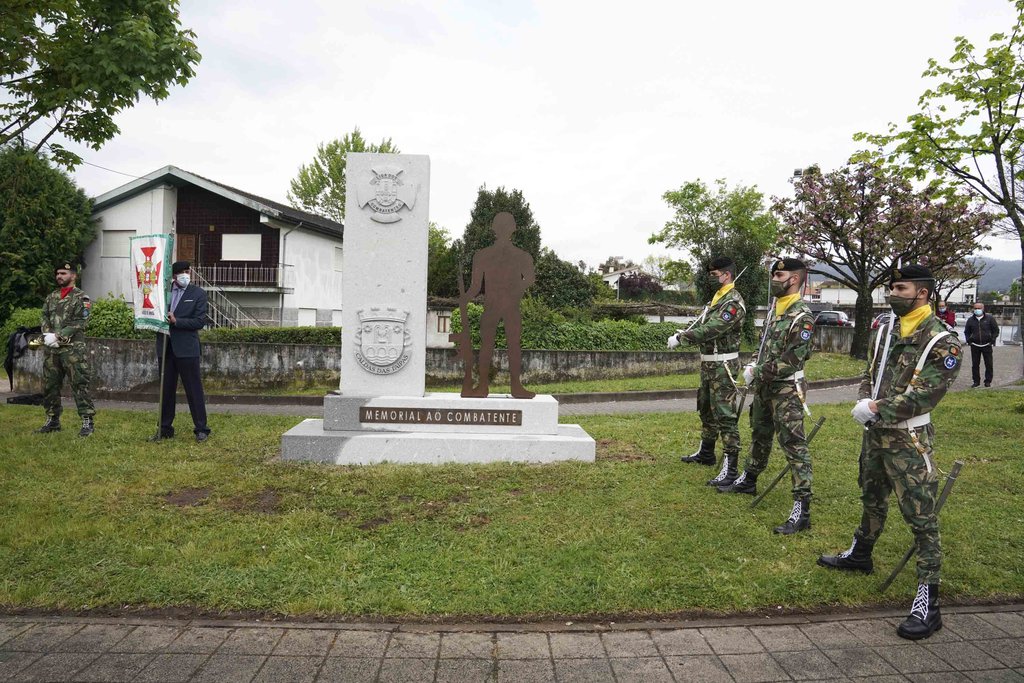 Guimarães. Caldas das Taipas inaugura memorial em homenagem aos antigos combatentes