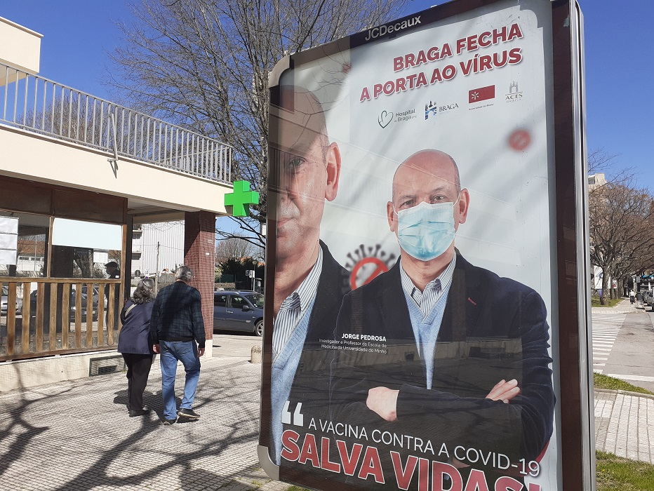 Covid-19. Braga com 75 casos