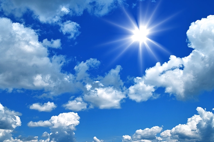 Sol e céu (quase) limpo até sexta-feira