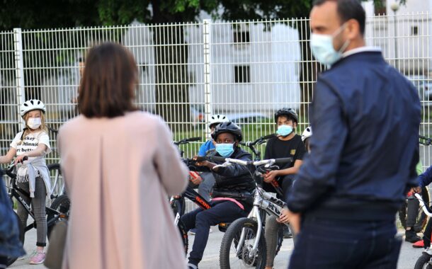 Braga. Participantes no Bike Atitude do bairro das Enguardas recebem novos equipamentos