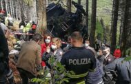 Treze mortos e duas crianças gravemente feridas em queda de teleférico em Itália