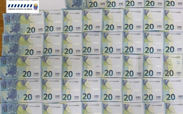 PJ/Braga investiga origem das 52 notas falsas apreendidas pela PSP