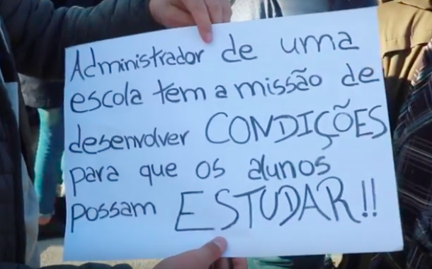 Alunos de escola de Braga retomam “luta antiga” contra “péssimas condições”