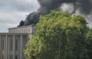 Maçarico começou fogo no Palácio da Justiça do Porto