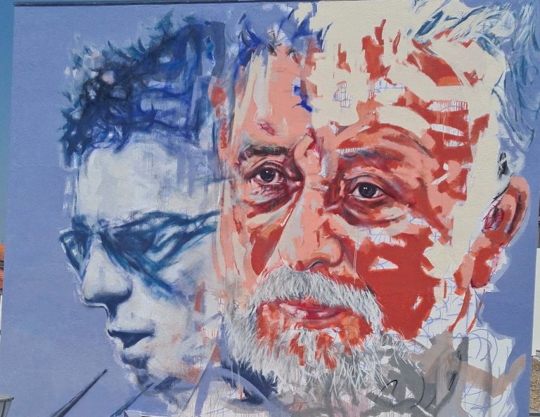 Cerveira, a Vila das Artes’, homenageia “o eterno mestre dos inquietos” com pintura mural
