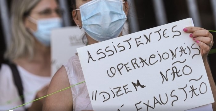 Assistentes operacionais do bloco operatório do Hospital de Braga em greve este sábado e domingo