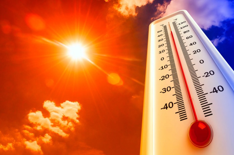 Segunda-feira regressa (muito) calor