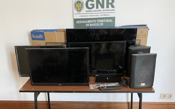 GNR apanha dois homens com material furtado em Barcelos