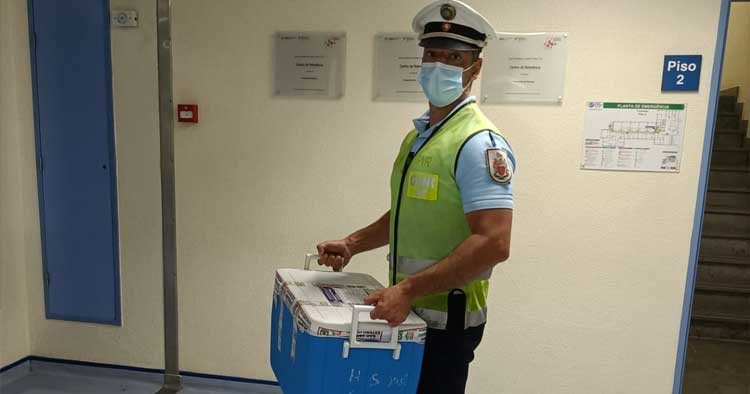 GNR de Braga transporta órgãos até Lisboa para salvar vidas