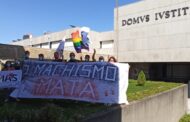 Autárquicas. Vasco Santos alerta para que “o machismo mata” junto ao Tribunal de Barcelos