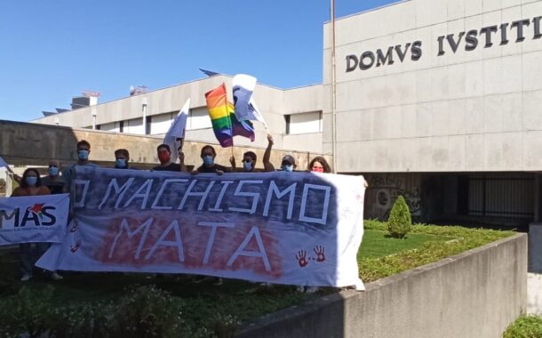 Autárquicas. Vasco Santos alerta para que “o machismo mata” junto ao Tribunal de Barcelos