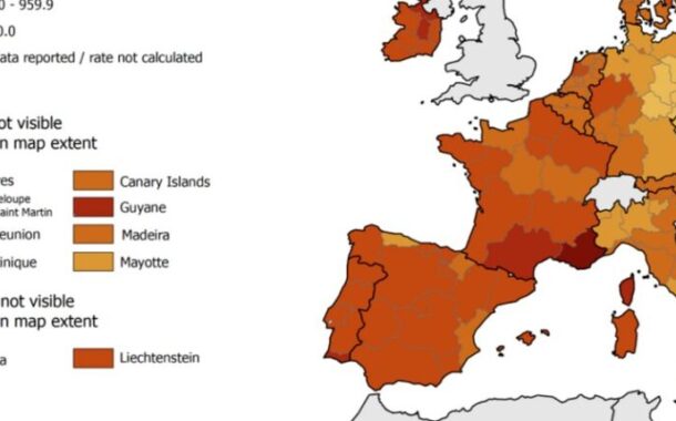 Portugal é o 6.º país com mais casos e o 8.º com mais mortes 100 mil habitantes