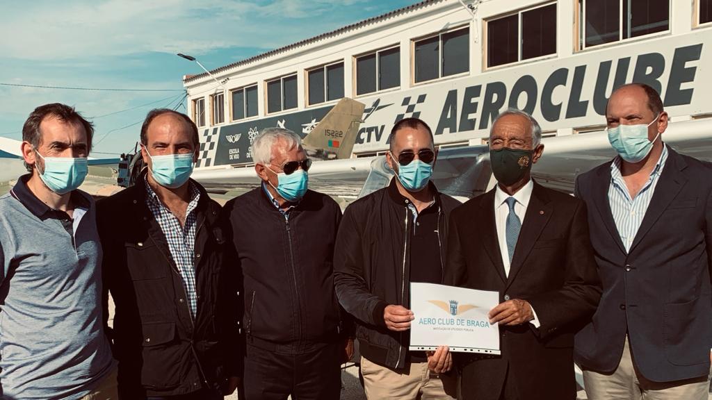 Aero Club de Braga oferece voos de vigilância e detecção de incêndios florestais