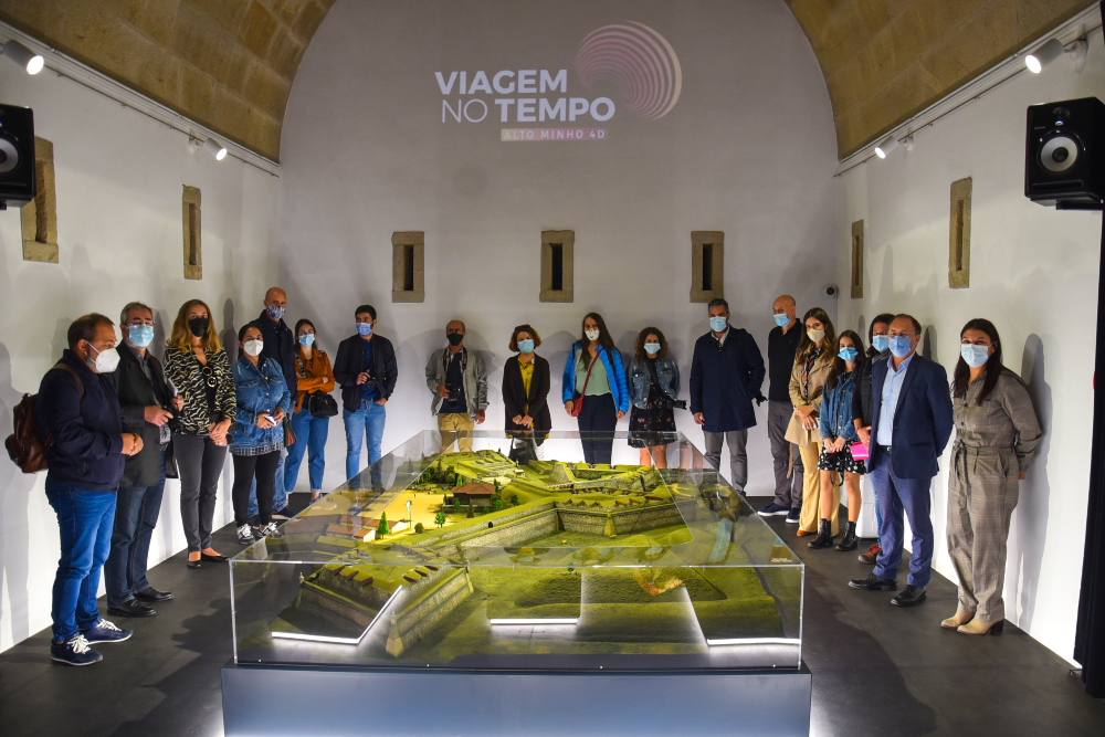 Jornalista visitam Fortaleza de Valença