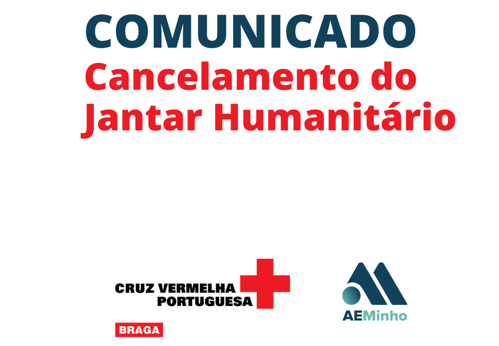 Aumento de casos de covid-19 levam AEMinho e Cruz Vermelha de Braga a cancelar jantar humanitário
