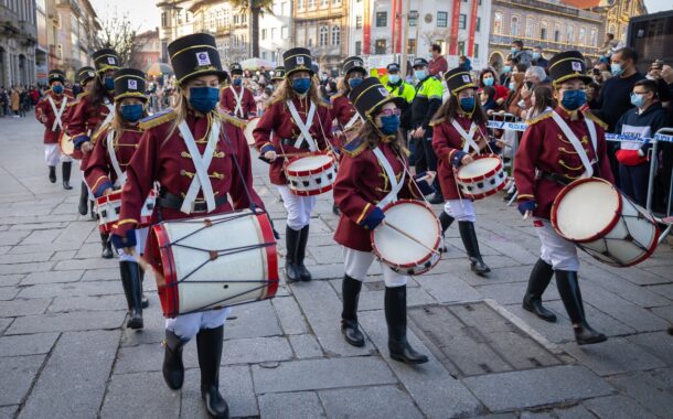 Parada de Natal encantou Centro Histórico de Braga (foto galeria)