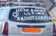 Doente de Amares festeja fim da radioterapia com pintura no carro