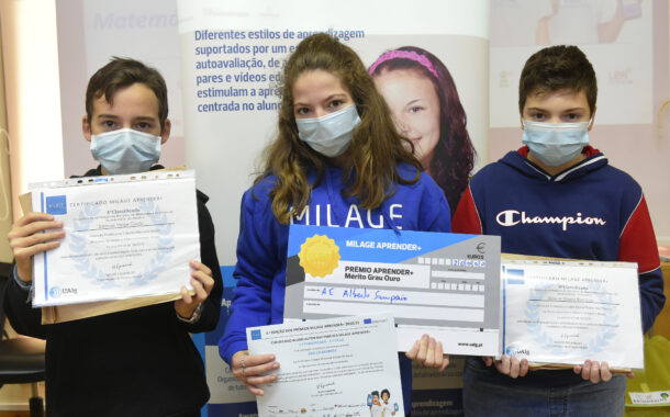 Braga conta com 30 alunos premiados no projeto nacional ‘Milage Aprender +’