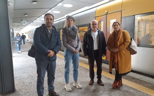 Legislativas. CDU quer ligação directa de comboio entre Braga e Guimarães em vez de “bonitas” palavras