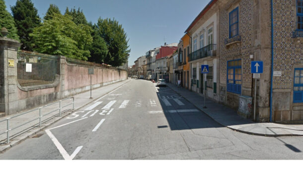 Grua condiciona trânsito esta quarta-feira no centro de Braga