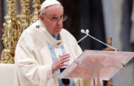 “Ferir uma mulher é ultrajar Deus”, diz Papa Francisco