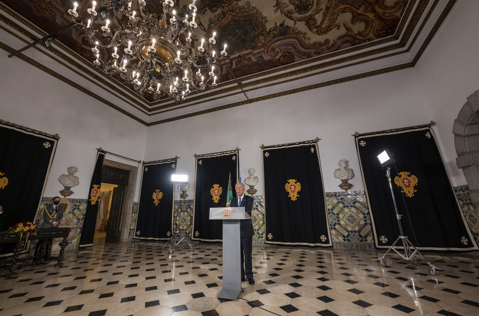 Mensagem de Ano Novo. “Este 2022 tem de ser mesmo Ano Novo, vida nova”, afirma Marcelo