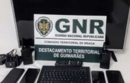 GNR de Guimarães detém dois homens por furtos e tráfico de droga