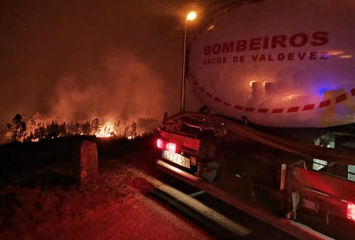 Mulher de 80 anos morre em fogo em Arcos de Valdevez