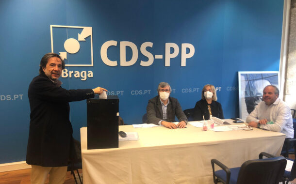 Altino Bessa reeleito presidente da Concelhia de Braga do CDS em nome da direita e do concelho