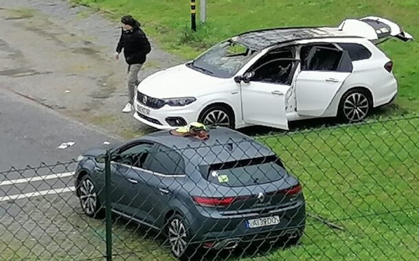 Seis carros vandalizados no parque da Decatlhon em Braga