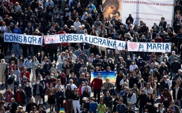 Milhares em Fátima assistiram à consagração da Rússia e Ucrânia