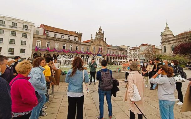 Rebelião Climática exige justiça climática em Braga