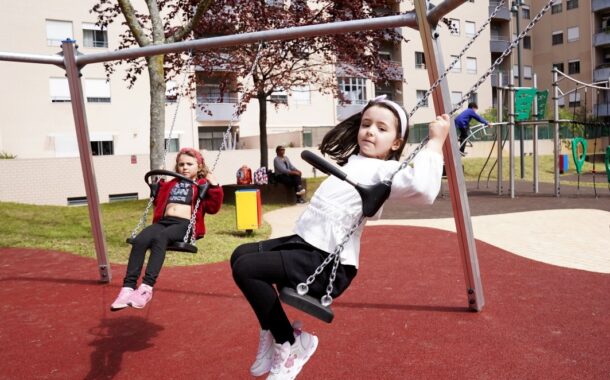 Urbanização da Makro Braga ganha parque infantil e arte