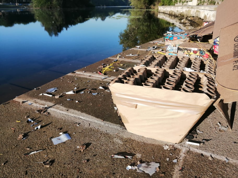 Activista ambiental denuncia à Agência Portuguesa do Ambiente “desrespeito” do Rio Cávado pelo ‘Ovo na Ponte’