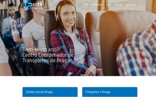 Centro Coordenador de Transportes de Braga ganha novo website