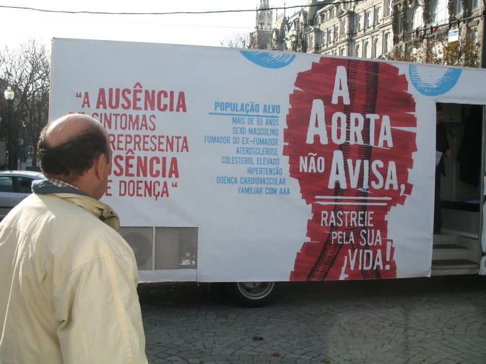 Braga recebe rastreios ao aneurisma da aorta abdominal esta quinta-feira