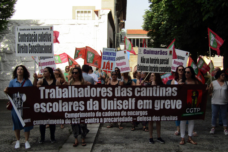 BE quer que Governo ponha fim à “imensa precariedade” das trabalhadoras das cantinas escolares de Guimarães