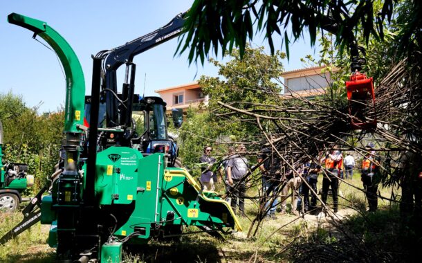 Braga recebe equipamento de biotrituração para reduzir incêndios com origem em queimadas