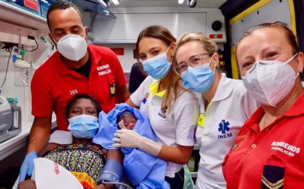 Rúben não quis esperar e nasceu com a ajuda dos Bombeiros de Famalicão