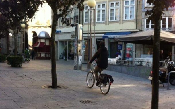 ANRS não emitiu parecer sobre circulação de bicicletas na zona pedonal de Braga. BE acusa Câmara de mentir