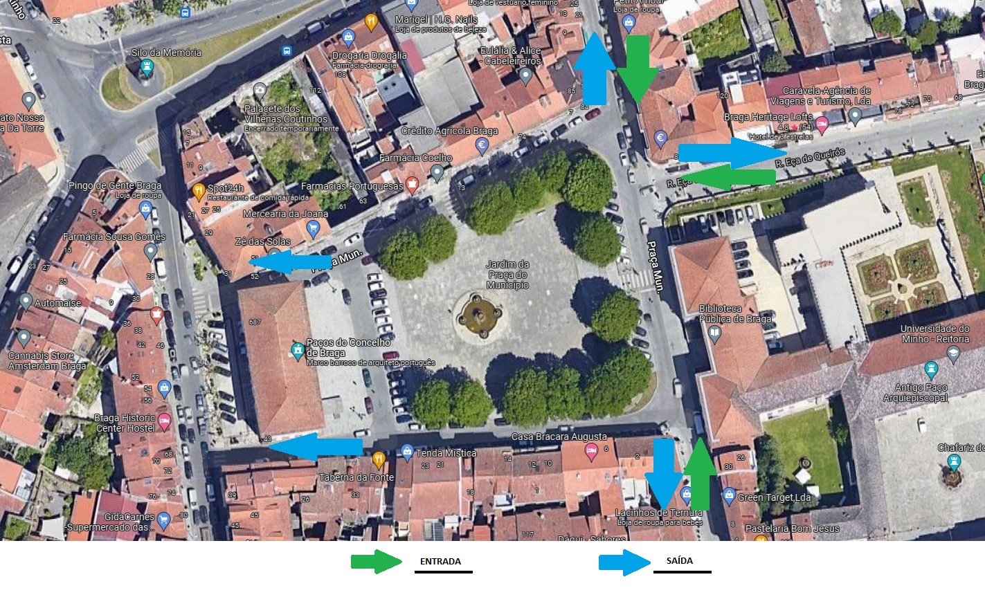 PSP implementa plano de acesso aos concertos do Palco Praça na Noite Branca