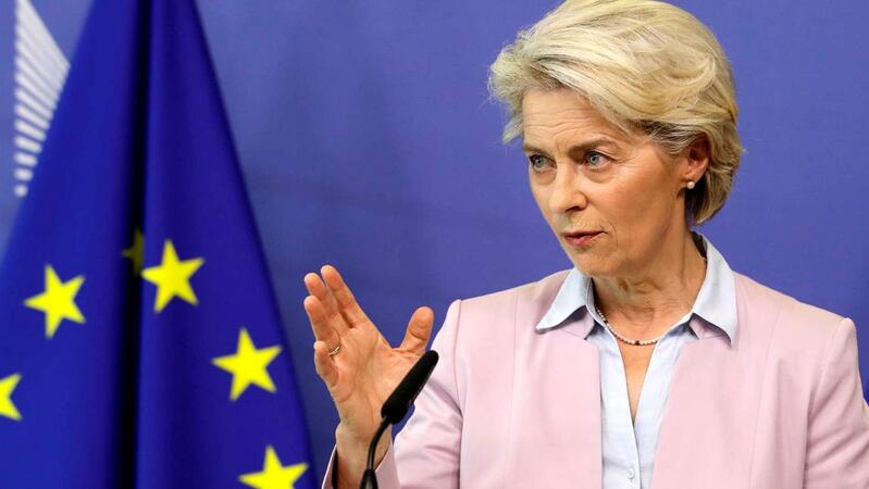 Von der Leyen quer “lucros enormes” das empresas de produção de energia canalizados para apoiar famílias