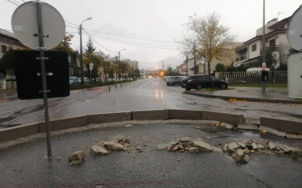 Estado de rotunda e de passadeiras em Braga originam queixa à Autoridade Rodoviária
