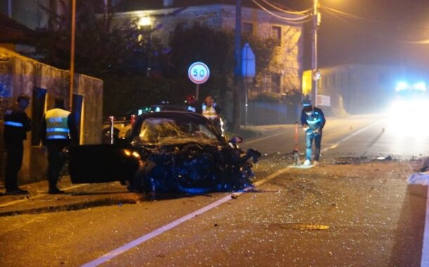 Despiste faz um morto e três feridos graves em Esposende