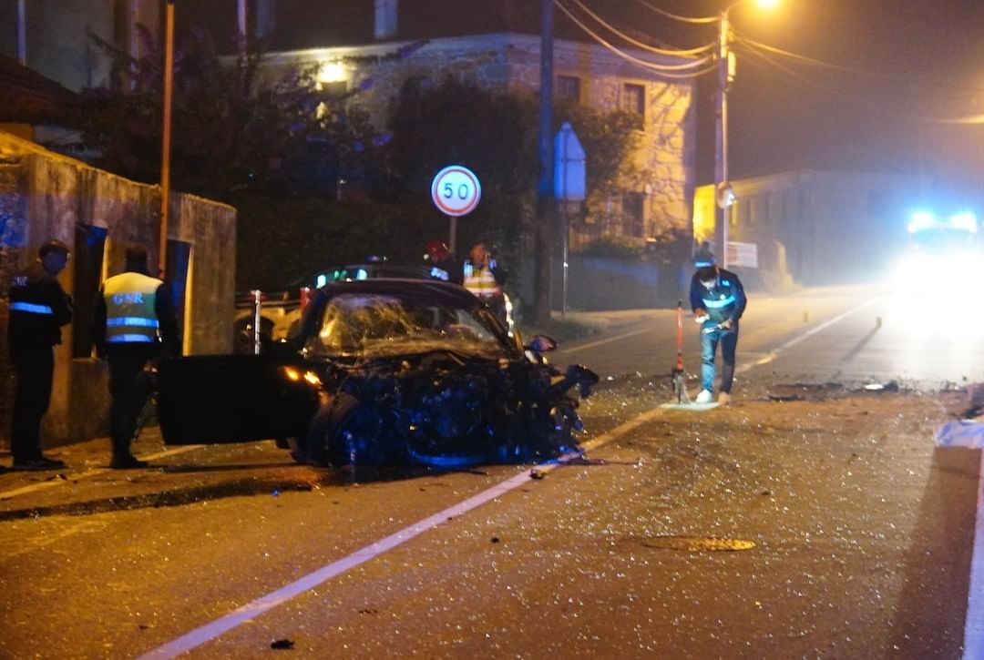 Despiste faz um morto e três feridos graves em Esposende
