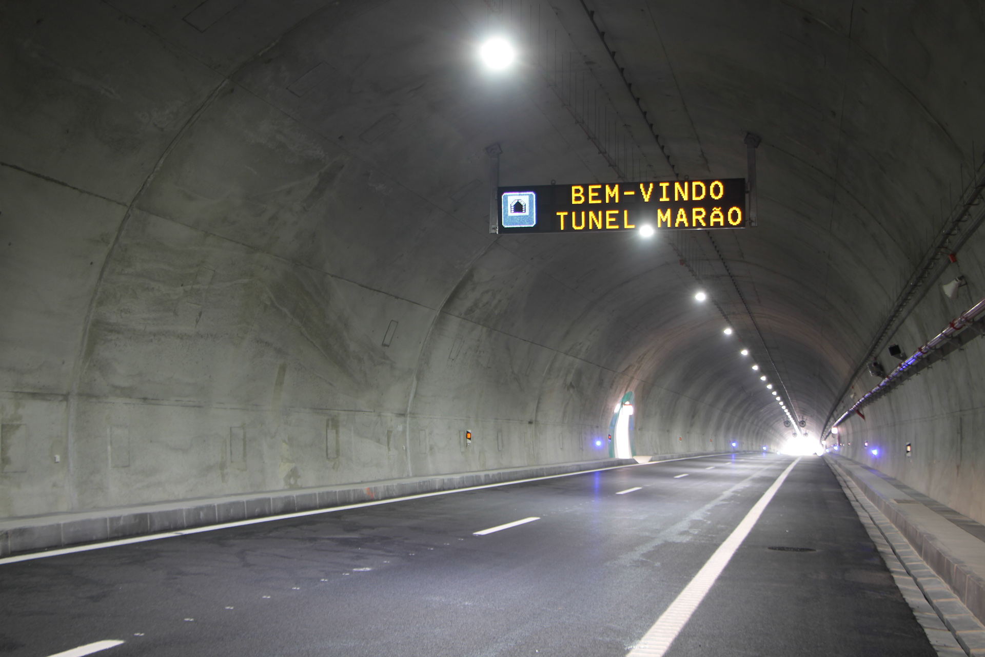 Atenção. Túnel do Marão com trânsito condicionado até às 6 horas de sexta-feira