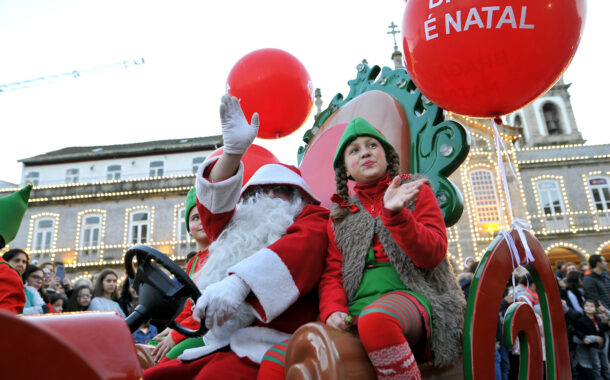 Cerca de 2.500 crianças inscritas no Braga é Natal