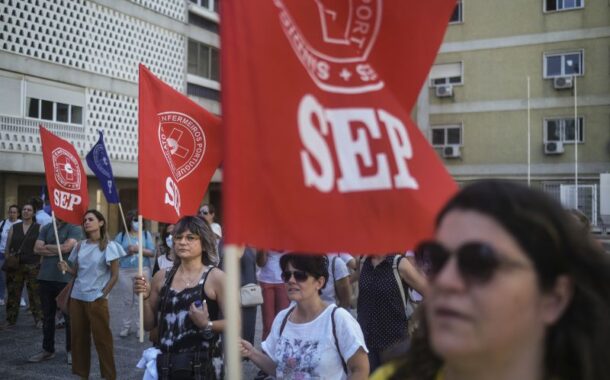 Sindicato dos Enfermeiros Portugueses entrega pré-aviso de greve