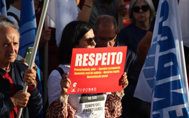 Professores antecipam manifestação para 11 de Fevereiro