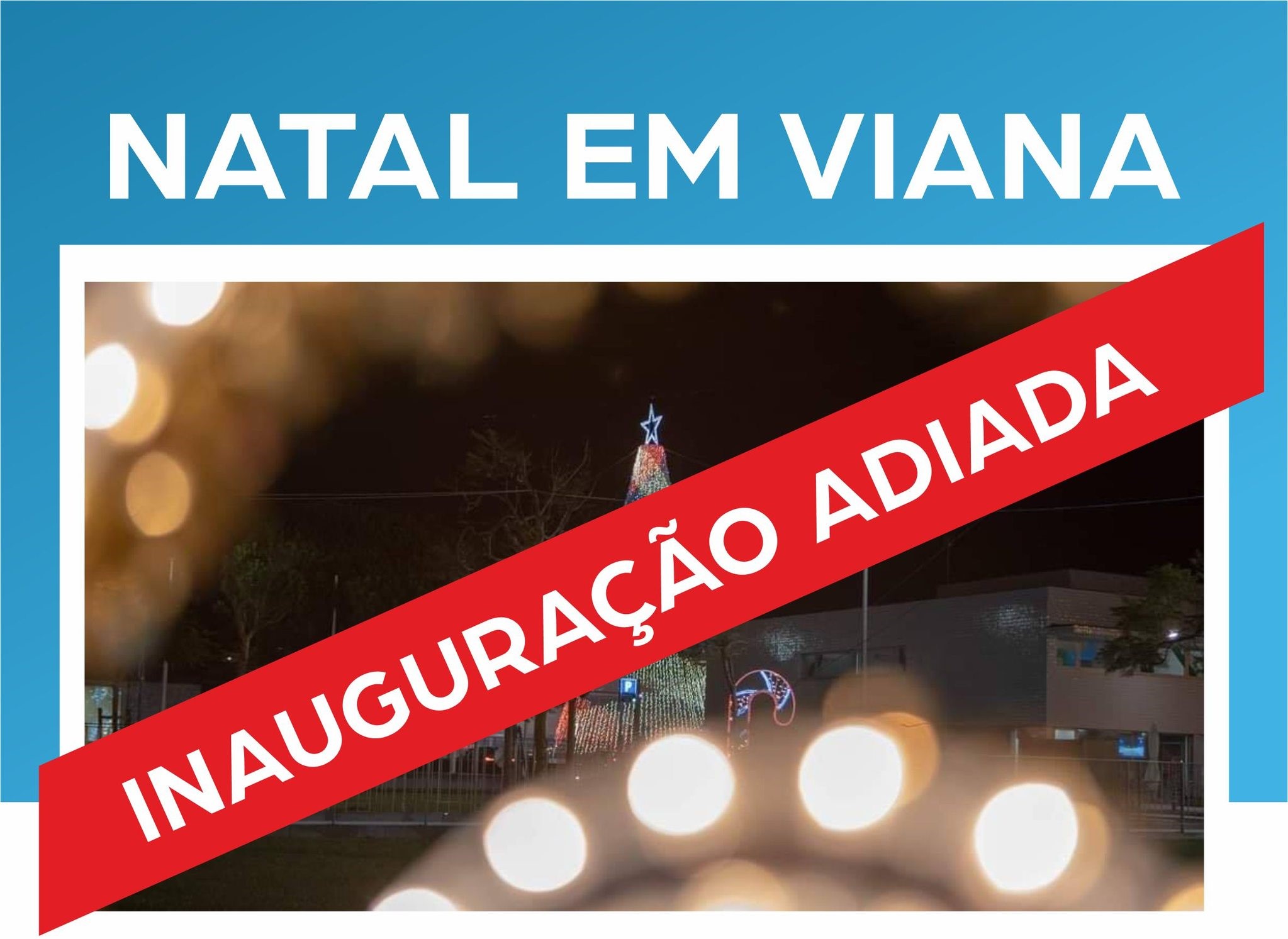 “Questões técnicas” adiam inauguração de iluminação de Natal em Viana do Castelo